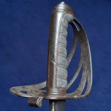 British 1827 Pattern Pipeback Rifle Officers Sword, Kings Royal Rifle Corps (60th Rifles) 11